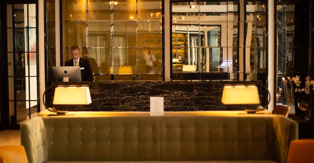 דלפק קבלה תמונה